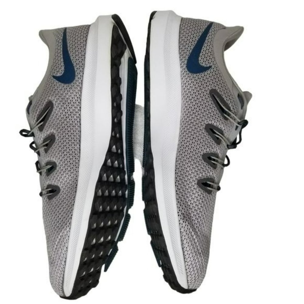Nike Quest Gray Blue Running Shoes Men's Size 14 - Picture 4 of 12